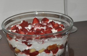 Strawberry Cheesecake Trifle