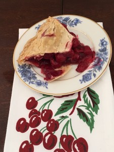 Tart Cherry Pie Slice