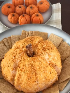 Pumpkin-Shaped Cheese Ball