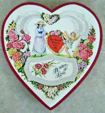 Victorian Heart Shaped Candy Box