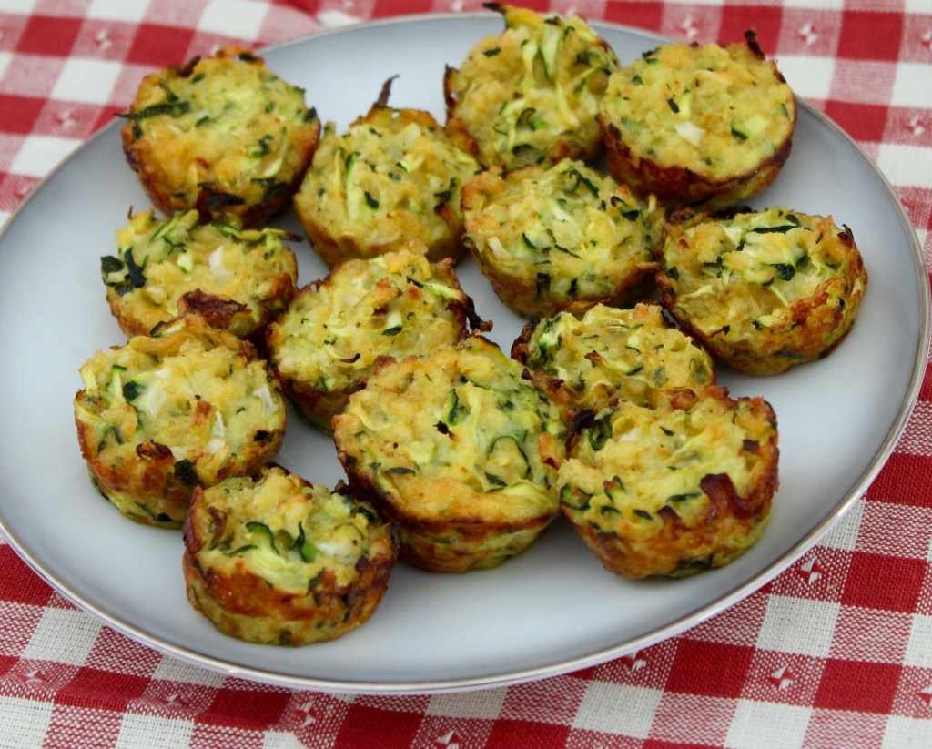 Cheesy Zucchini Bites