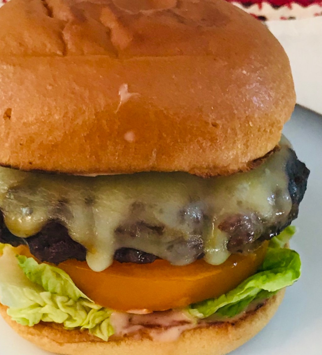 Grilled Cheeseburgers