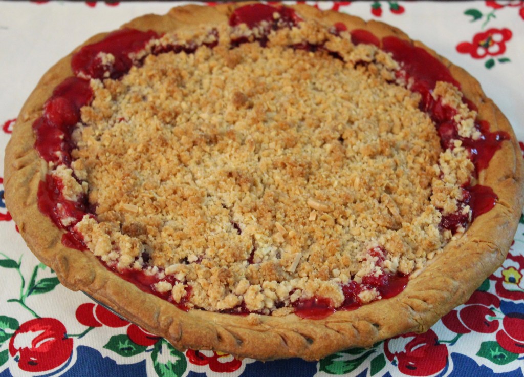 Cherry Crumb Pie