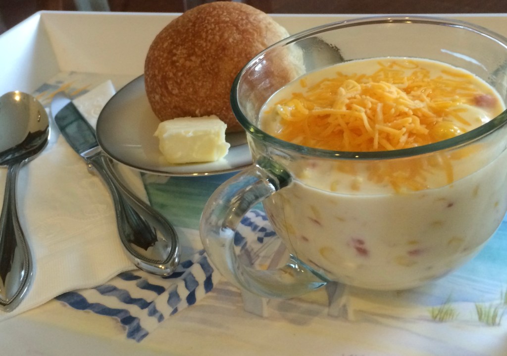 Creamy Nacho Potato&nbsp;Soup