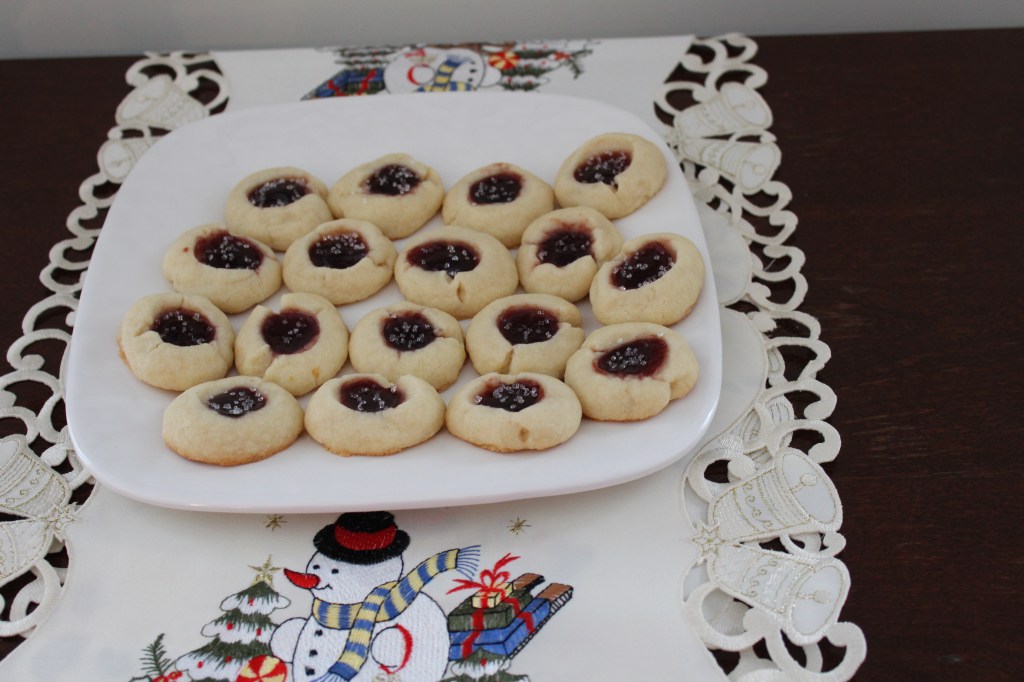 Raspberry Almond Shortbread&nbsp;Thumbprints